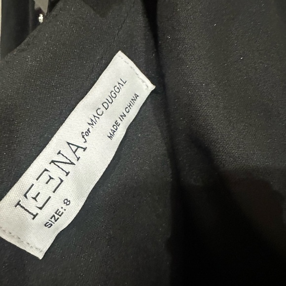 MAC DUGGAL ALLOVER RHINESTONE LONG SLEEVE DRESS - Picture 7 of 9